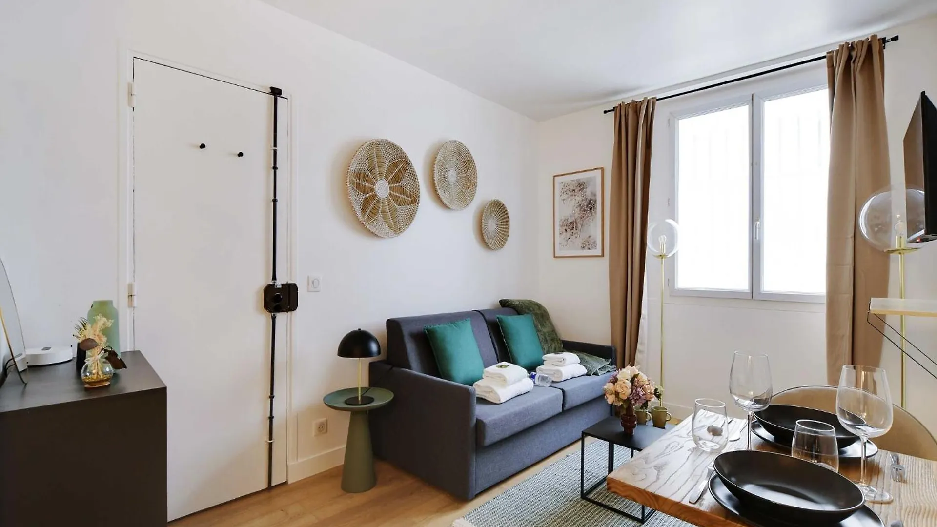 Peaceful Studio -2P- Square Des Batignolles Paris Apartment